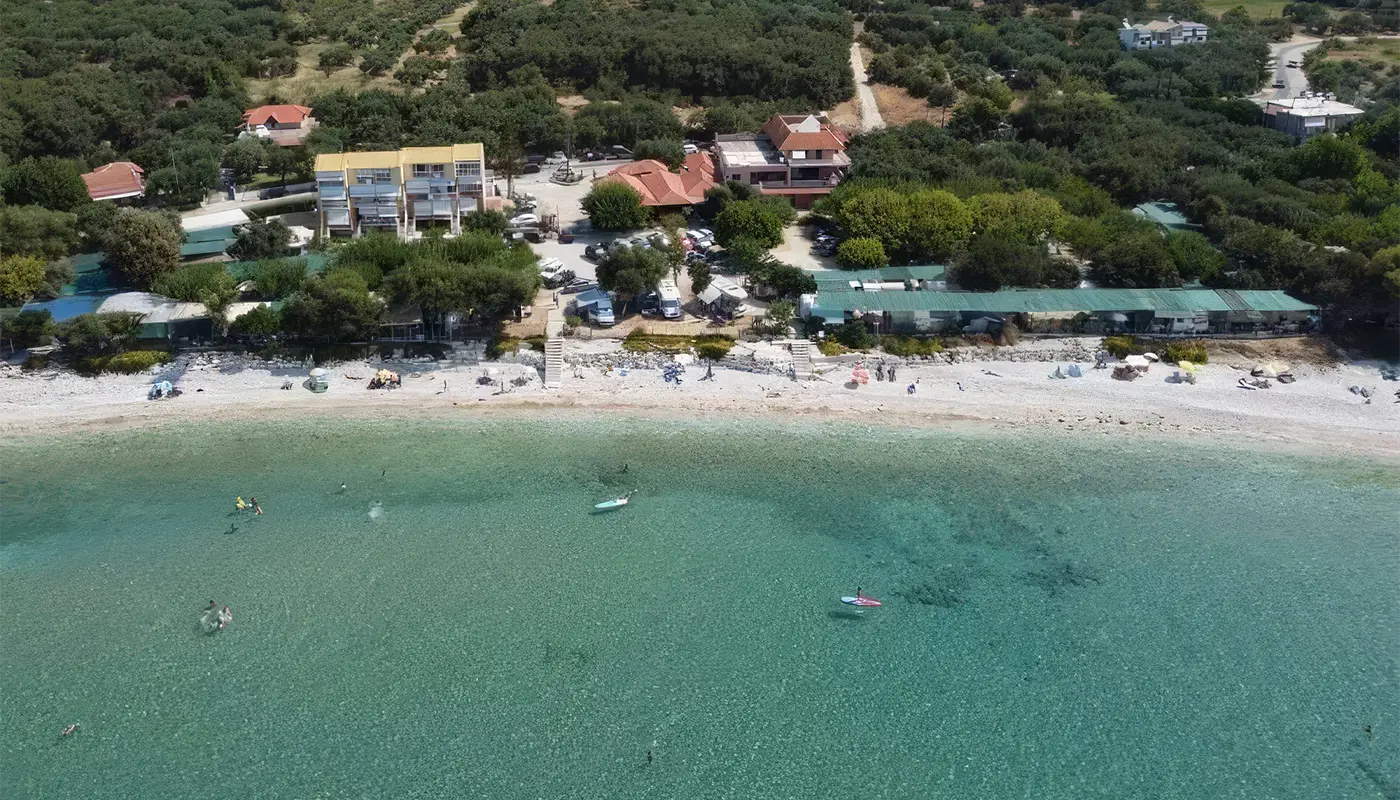 Acrogiali Rooms and Camping | The Beach